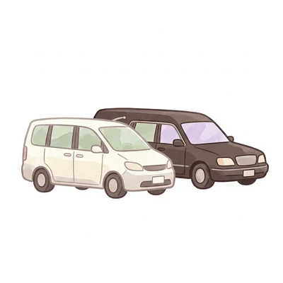 寝台車、霊柩車(各10キロ)